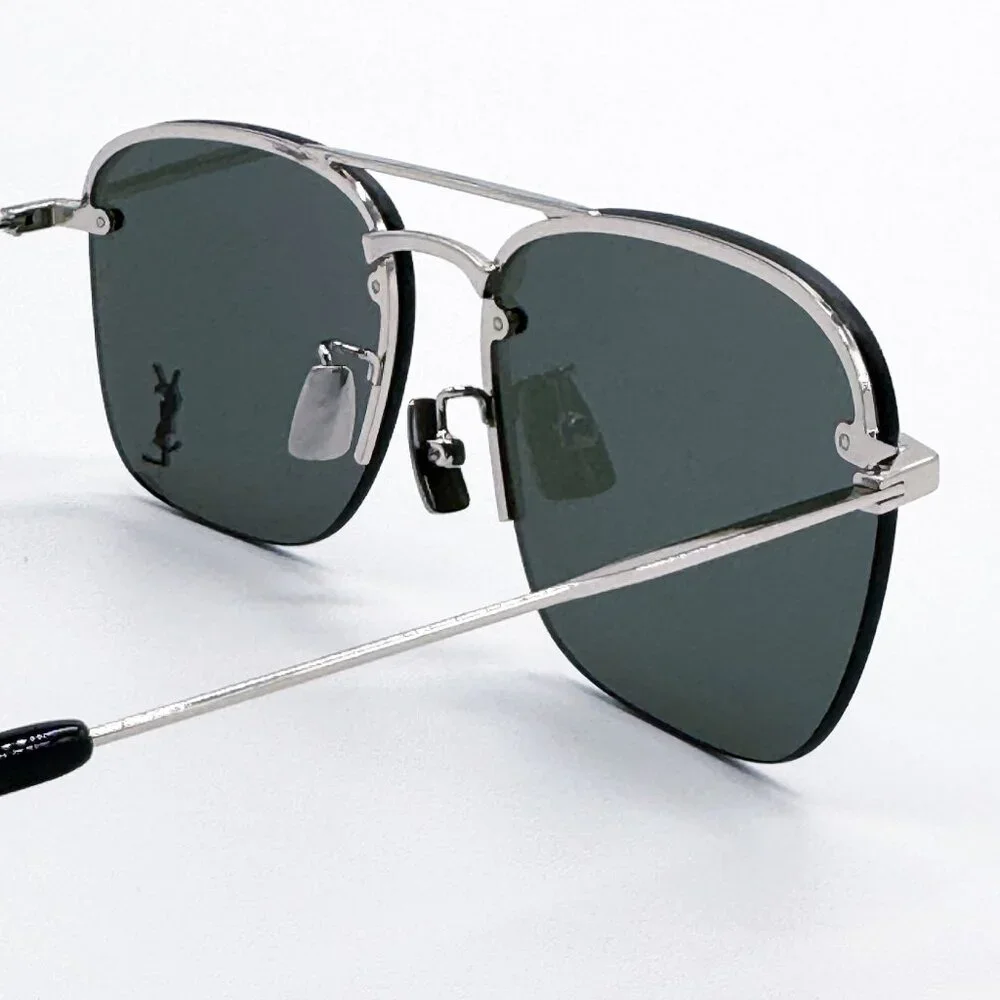 NEW SAINT LAURENT SL309 M 002 SUNGLASSES SL309 001 SILVER UNISEX SL309M 002